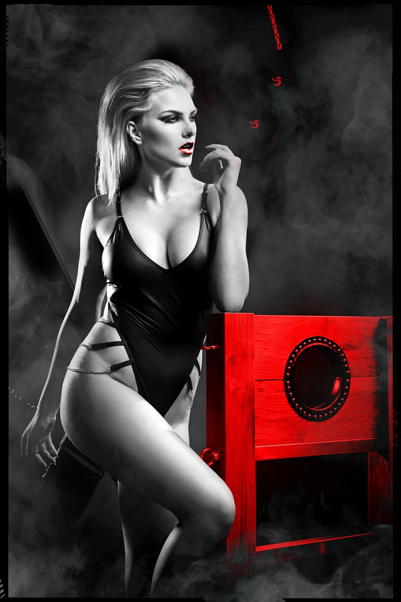 schwarzer Ketten-Body DDKery001 von Demoniq Dark Desire Collection schwarzer Ketten-Body DDKery001 von Demoniq Dark Desire Collection